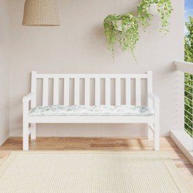 Cojín banco de jardín tela Oxford estampado hojas 150x50x7 cm en Decoración | Comprar online en Foru.es