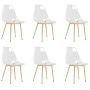Sillas de comedor 6 unidades transparente PET de vidaXL, Sillas de comedor - Ref: Foro24-3082351, Precio: 245,06 €, Descuento: %