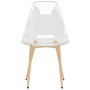 Sillas de comedor 6 unidades transparente PET de vidaXL, Sillas de comedor - Ref: Foro24-3082351, Precio: 245,06 €, Descuento: %