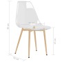 Sillas de comedor 6 unidades transparente PET de vidaXL, Sillas de comedor - Ref: Foro24-3082351, Precio: 245,06 €, Descuento: %