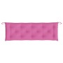Cojín de banco de jardín tela Oxford rosa 150x50x7 cm en Decoración | Comprar online en Foru.es