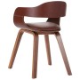 Sillas de comedor 2 unidades madera curvada y cuero sintético de vidaXL, Sillas de comedor - Ref: Foro24-327331, Precio: 206,...