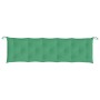 Cojín de banco de jardín tela Oxford verde 180x50x7 cm en Decoración | Comprar online en Foru.es