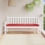Cojín de banco de jardín tela Oxford rojo 180x50x7 cm en Decoración | Comprar online en Foru.es