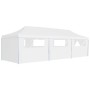 Carpa de fiestas pop-up plegable con 8 paredes blanco 3x9 m de vidaXL, Carpas y cenadores - Ref: Foro24-48874, Precio: 385,45...