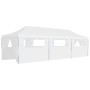 Carpa de fiestas pop-up plegable con 8 paredes blanco 3x9 m de vidaXL, Carpas y cenadores - Ref: Foro24-48874, Precio: 385,45...