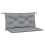 Cojines de banco de jardín 2 uds tela Oxford gris 100x50x7 cm en Decoración | Comprar online en Foru.es