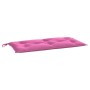 Cojines para banco de jardín 2 uds tela rosa 100x50x7 cm en Decoración | Comprar online en Foru.es
