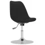 Sillas de comedor giratorias 4 unidades tela negro de vidaXL, Sillas de comedor - Ref: Foro24-338327, Precio: 309,82 €, Descu...