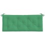 Cojines de banco de jardín 2 uds tela Oxford verde 120x50x7 cm en Decoración | Comprar online en Foru.es