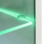 Mueble de salón de TV con luces LED blanco brillante 5 piezas de vidaXL, Muebles TV - Ref: Foro24-246027, Precio: 364,67 €, D...