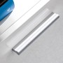 Mueble de salón de TV con luces LED blanco brillante 5 piezas de vidaXL, Muebles TV - Ref: Foro24-246027, Precio: 364,67 €, D...