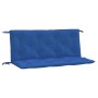 Cojines de banco de jardín 2 uds tela Oxford azul 120x50x7 cm en Decoración | Comprar online en Foru.es
