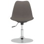 Sillas de comedor giratorias 4 unidades tela gris oscuro de vidaXL, Sillas de comedor - Ref: Foro24-338317, Precio: 325,87 €,...