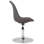 Sillas de comedor giratorias 4 unidades tela gris oscuro de vidaXL, Sillas de comedor - Ref: Foro24-338317, Precio: 325,87 €,...