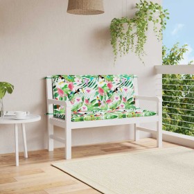 Cojines para banco de jardín 2 uds tela multicolor 120x50x7 cm en Decoración | Comprar online en Foru.es