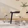 Sillas de comedor giratorias 2 unidades tela color crema de vidaXL, Sillas de comedor - Ref: Foro24-338359, Precio: 129,40 €,...
