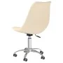 Sillas de comedor giratorias 2 unidades tela color crema de vidaXL, Sillas de comedor - Ref: Foro24-338359, Precio: 129,40 €,...
