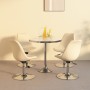 Sillas de comedor giratorias 4 unidades tela crema de vidaXL, Sillas de comedor - Ref: Foro24-338337, Precio: 257,94 €, Descu...