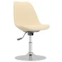 Swivel dining chairs 4 units cream fabric by vidaXL, dining chairs - Ref: Foro24-338337, Price: 254,56 €, Discount: %