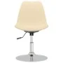 Swivel dining chairs 4 units cream fabric by vidaXL, dining chairs - Ref: Foro24-338337, Price: 254,56 €, Discount: %