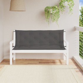 Cojines de banco de jardín 2 uds antracita 150x50x7 cm en Decoración | Comprar online en Foru.es