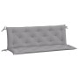 Cojines de banco de jardín 2 uds tela Oxford gris 150x50x7 cm en Decoración | Comprar online en Foru.es