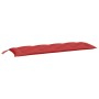 Cojines de banco de jardín 2 uds tela Oxford rojo 150x50x7 cm en Decoración | Comprar online en Foru.es