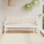 Cojines de banco de jardín 2 uds blanco crema 180x50x7 cm en Decoración | Comprar online en Foru.es