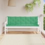 Cojines de banco de jardín 2 uds tela Oxford verde 180x50x7 cm en Decoración | Comprar online en Foru.es