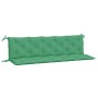 Cojines de banco de jardín 2 uds tela Oxford verde 180x50x7 cm en Decoración | Comprar online en Foru.es