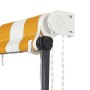 Toldo retráctil con LED amarillo y blanco 250x150 cm de vidaXL, Toldos - Ref: Foro24-145910, Precio: 55,56 €, Descuento: %