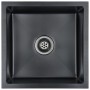 Fregadero de cocina hecho a mano acero inoxidable negro de vidaXL, Fregaderos - Ref: Foro24-145083, Precio: 117,20 €, Descuen...