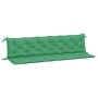 Cojines de banco de jardín 2 uds tela Oxford verde 200x50x7 cm en Decoración | Comprar online en Foru.es