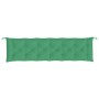 Cojines de banco de jardín 2 uds tela Oxford verde 200x50x7 cm en Decoración | Comprar online en Foru.es