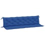 Cojines de banco de jardín 2 uds tela Oxford azul 200x50x7 cm en Decoración | Comprar online en Foru.es