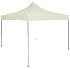 Carpa plegable profesional acero color crema 2x2 m de vidaXL, Carpas y cenadores - Ref: Foro24-48880, Precio: 102,21 €, Descu...