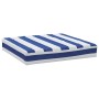 Cojines para palés 2 piezas tela Oxford azul y blanco a rayas en Decoración | Comprar online en Foru.es