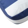 Cojines para palés 2 piezas tela Oxford azul y blanco a rayas en Decoración | Comprar online en Foru.es