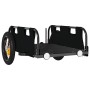 Remolque de carga para bicicleta hierro y tela Oxford negro de vidaXL, Remolques para bicicletas - Ref: Foro24-94164, Precio:...