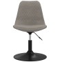 Sillas de comedor giratorias 4 unidades terciopelo gris claro de vidaXL, Sillas de comedor - Ref: Foro24-338391, Precio: 231,...