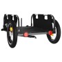 Remolque de carga para bicicleta hierro y tela Oxford negro de vidaXL, Remolques para bicicletas - Ref: Foro24-94164, Precio:...