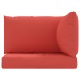 Cojines para palets 3 unidades tela Oxford rojo en Decoración | Comprar online en Foru.es