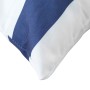 Cojines para palés 3 piezas tela Oxford azul y blanco a rayas en Decoración | Comprar online en Foru.es