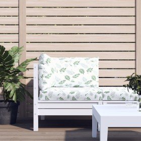 Cojines para palets 3 unidades tela Oxford estampado de hojas en Decoración | Comprar online en Foru.es