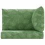 Cojines para palets 3 unidades tela Oxford estampado de hojas en Decoración | Comprar online en Foru.es