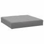 Cojín para sofá de palets tela Oxford gris 60x60x9,5 cm en Decoración | Comprar online en Foru.es