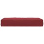 Cojín para sofá de palets tela Oxford rojo tinto 60x60x9,5 cm en Decoración | Comprar online en Foru.es