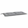 Cojín de banco de jardín tela Oxford gris 110x50x7 cm en Decoración | Comprar online en Foru.es