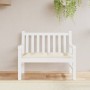 Cojín de banco de jardín tela Oxford blanco crema 110x50x7 cm en Decoración | Comprar online en Foru.es